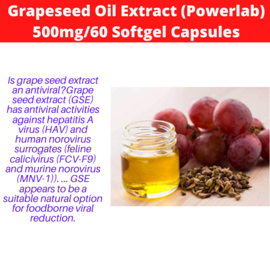 Powerlab Grape Seed Oil Extract - Image 2
