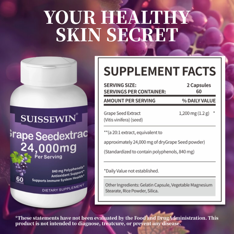 Grape Seed Extract, High Strength Grape Seed