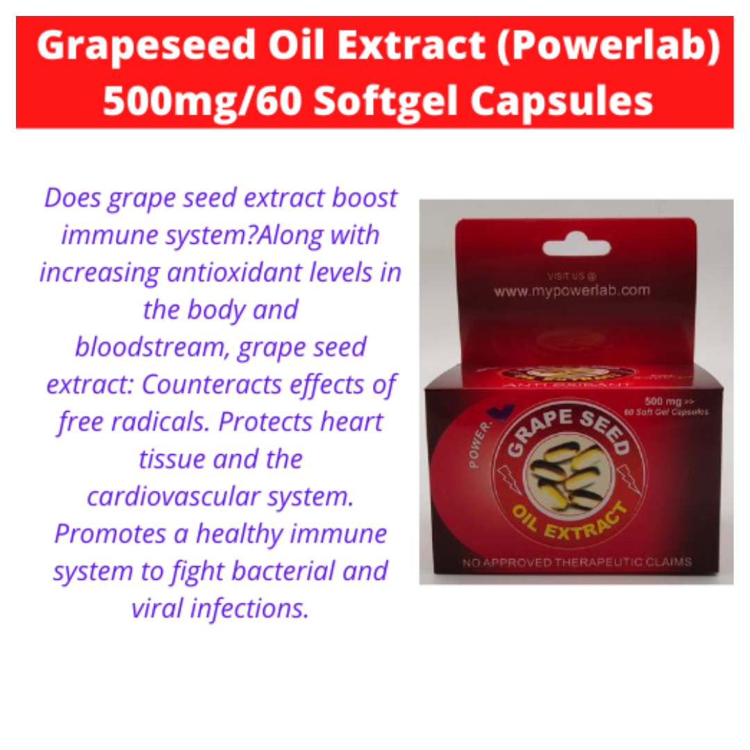 Powerlab Grape Seed Oil Extract - Image 3