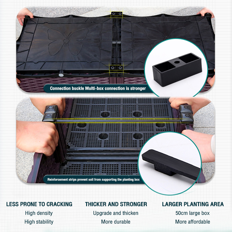 Balcony planting box