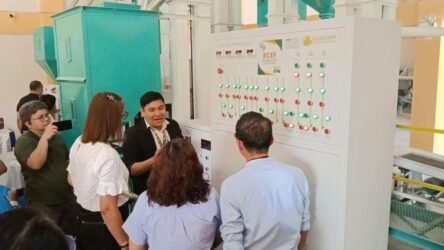 Leyte inaugurates rice processing center