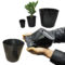 FAMILIFE 50pcs Black Nursery Pot
