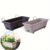 Planting vegetable basin rectangular long flower pot